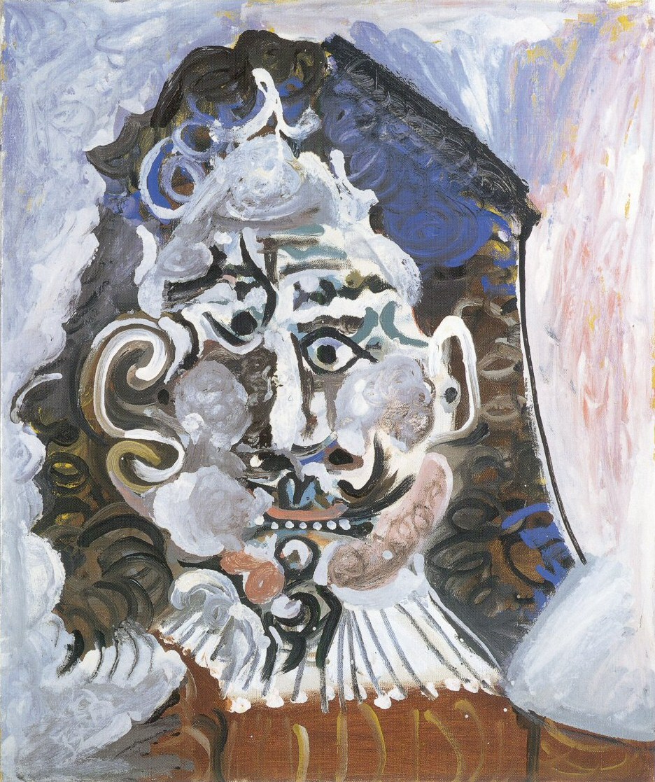 Пабло Пикассо. "Портрет человека XVII века, анфас". 1967. Частная коллекция.